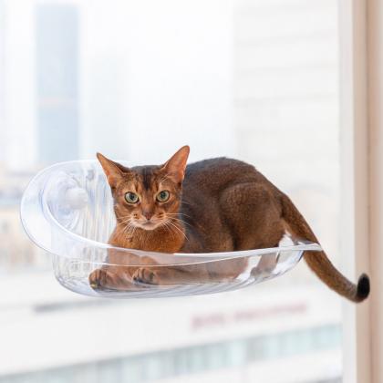 Гамак на окно для кошек "Безмятежность", 48*31*19см-1