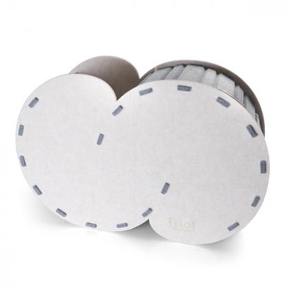 Домик для животных из войлока "Лабиринт", серый, 58*40*24см-2