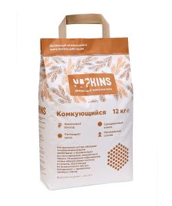 Древесный комкующийся наполнитель, 24л, 12кг