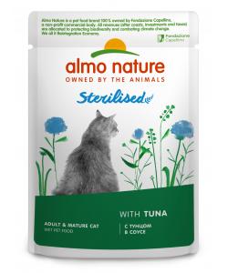 Паучи для стерилизованных кошек: тунец в соусе, Holistic Functional, Sterilised, Tuna, 85г