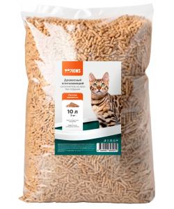 Древесный впитывающий наполнитель с ароматом хвои, 100% натуральный, premium forest, без пыли 10л, 3кг