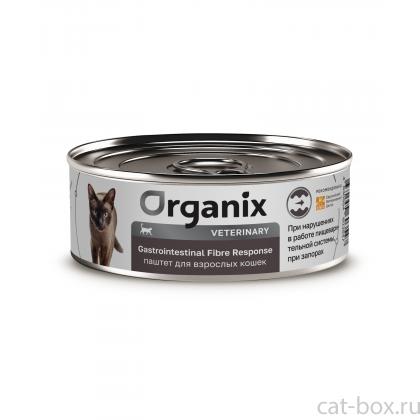 Консервы диетические Gastrointestinal Fibre Response для кошек при запорах, 100г-0