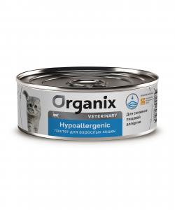 Консервы диетические Hypoallergenic для взрослых кошек при пищевой аллергии, 100г