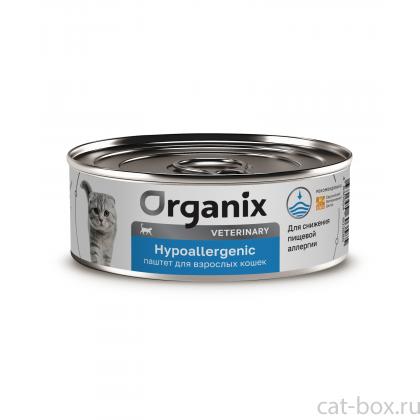 Консервы диетические Hypoallergenic для взрослых кошек при пищевой аллергии, 100г-0