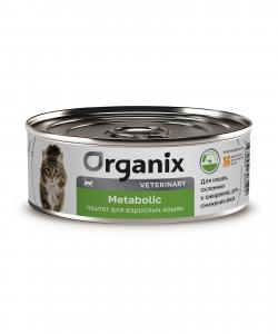 Консервы диетические Metabolic для взрослых кошек для снижения веса, 100г