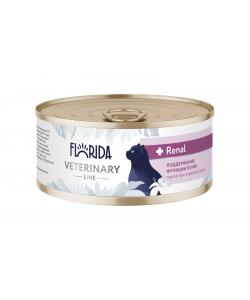 Консервы диетические Renal для взрослых кошек, поддержание функции почек, 100г
