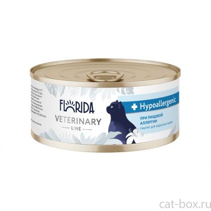 Консервы диетические Hypoallergenic для взрослых кошек при пищевой аллергии, 100г-0