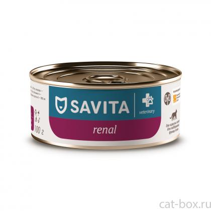 Консервы диетические Renal для взрослых кошек, поддержание функции почек, 100г-0
