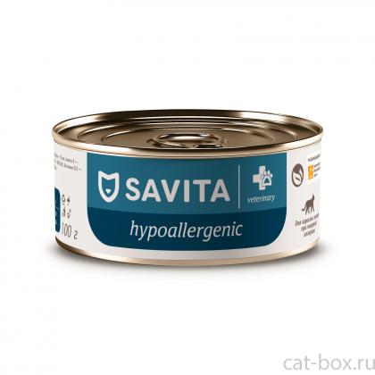 Консервы диетические Hypoallergenic для взрослых кошек при пищевой аллергии, 100г-0