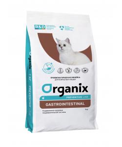 Organix prof (профилактика) Gastrointestinal сухой корм для кошек «Поддержание здоровья пищеварительной системы», 7кг