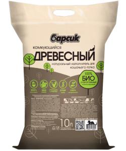 Наполнитель Древесный комкующийся, 10л/5кг
