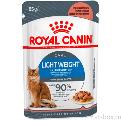 Кусочки в соусе для кошек: 1-10лет, низкокалорийные (Ultra Light), 85г-0
