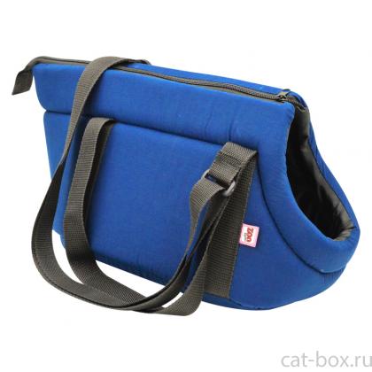 Сумка-переноска, поплин, темно-синий-0