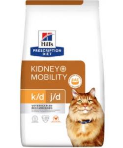 Сухой корм для кошек K/D + Mobility лечение почек + поддержка суставов