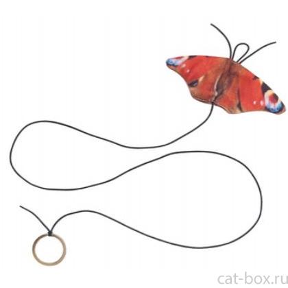 Дразнилка с кольцом бабочка с валерианой-0