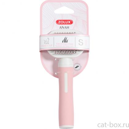 Массажная щетка малая для кошек, S, 6,4*3,5*22см-0