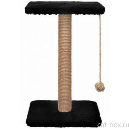 Когтеточка "Noir" черная, джут, 35*35*52см-0
