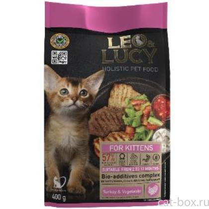 Сухой холистик корм для котят с индейкой, овощами и биодобавками-0