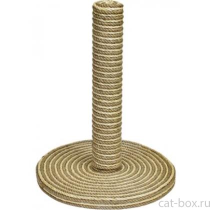 Когтеточка-столбик "Эспирал", джут и сизаль, 32*42см-0