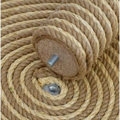 Когтеточка-столбик "Эспирал", джут и сизаль, 32*42см-1