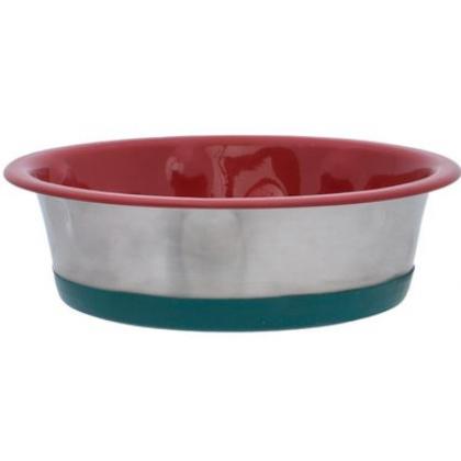 Нескользящая миска "Панджа", красная, 300 мл-1