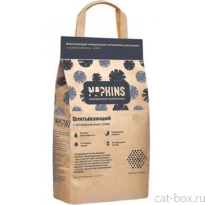 Впитывающий наполнитель с активированным углем, 4,48л, 3кг-0