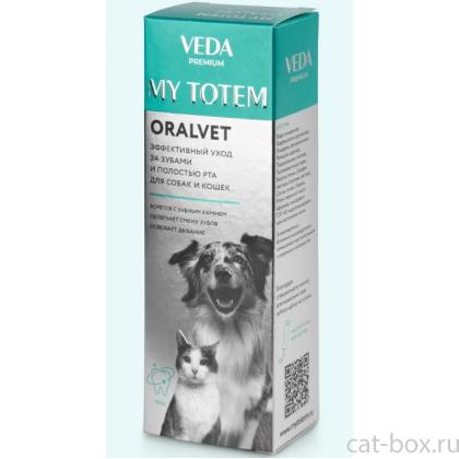 MY TOTEM ORALVET гель для зубов и полости рта собак и кошек, 40 мл-0
