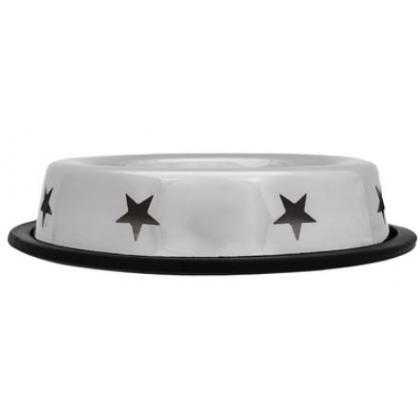 Металлическая миска с резинкой "Star", 225 мл-1