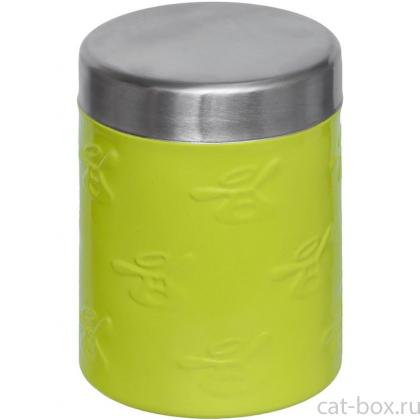 Контейнер для хранения корма, зеленый, 730 мл-0