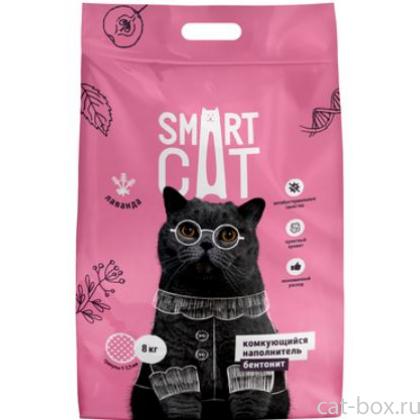 Комкующийся наполнитель, бентонит: Лаванда-0