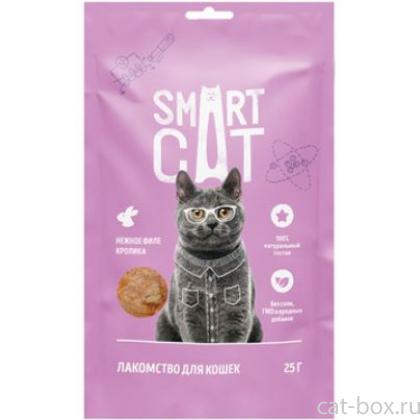 Лакомство для кошек"Нежное филе кролика,приготовленное на пару" 100% мясо-0