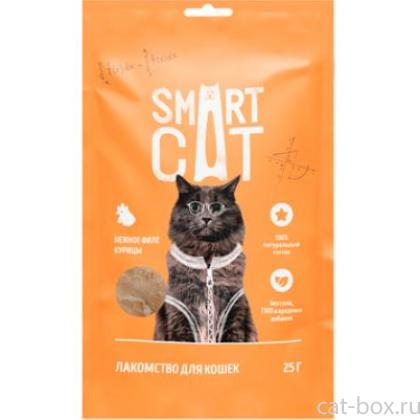 Лакомство для кошек"Нежное филе курицы,приготовленное на пару" 100% мясо-0