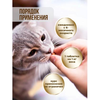 Витамины "BiotinPlus" с Q10 для кошек, 200 таб.-1