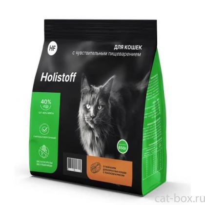 Сухой корм для взрослых кошек с лососем и рисом, 0,65кг-0