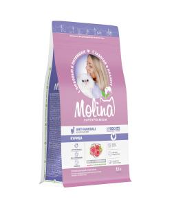 Сухой корм с курицей для взрослых кошек, Вывод шерсти CAT ANTI-HAIRBALL CHICKEN, 1,5кг