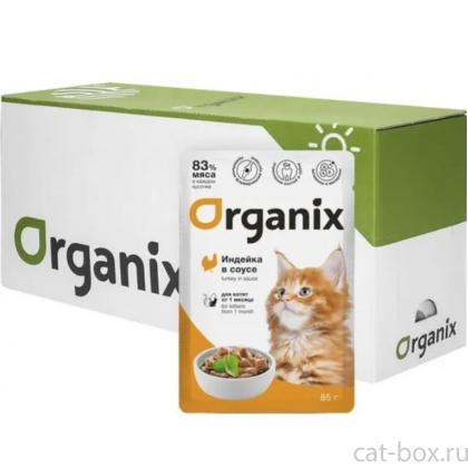 Паучи для котят курица в соусе Упаковка 24шт*85г-0