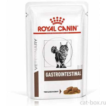 Паучи для кошек при лечении ЖКТ (Gastro Intestinal feline), 85г-0