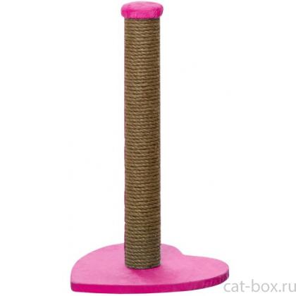Когтеточка напольная Боня розовая, 30*30*50см-0