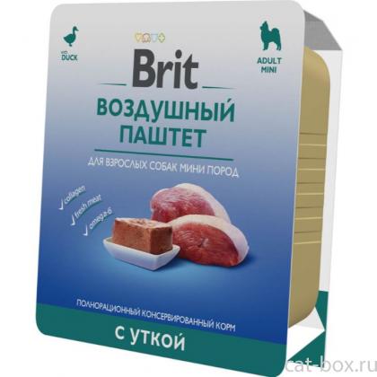 Воздушный паштет с уткой для взрослых кошек-0