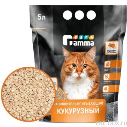 Наполнитель впитывающий кукурузный, 5л-0