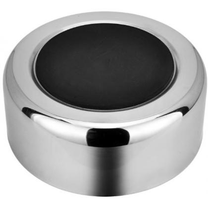 Миска металлическая интерьерная на силиконовой резинке "Хай-тек", 0,4л, 13*13*5,9см-1