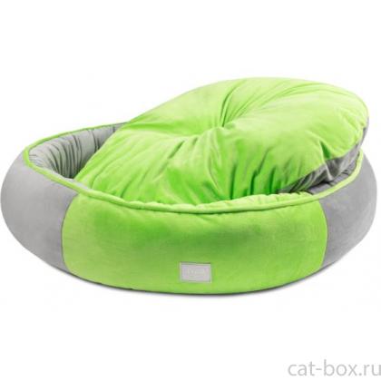Лежанка для животных круглая "Клевер" L, 60*60*17см-0