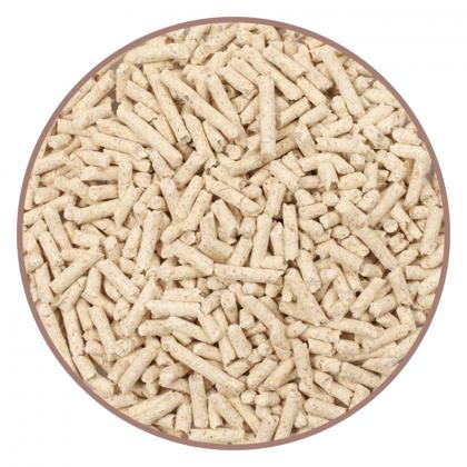 Наполнитель комкующийся растительный CAT STEP Wood Pellets 5л, 2,3кг-2