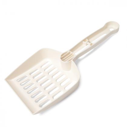 Туалет для кошек закрытый с двумя дверцами "Бухта" (совок в комплекте), серый/белый, 40*39*52см, серия HYGIENE-2