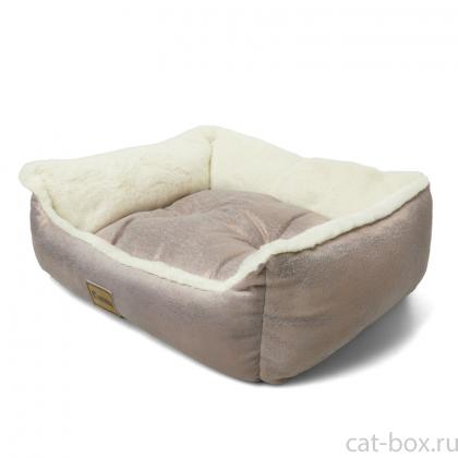 Лежанка прямоугольная "Снежана" M, 52*45*17см-0