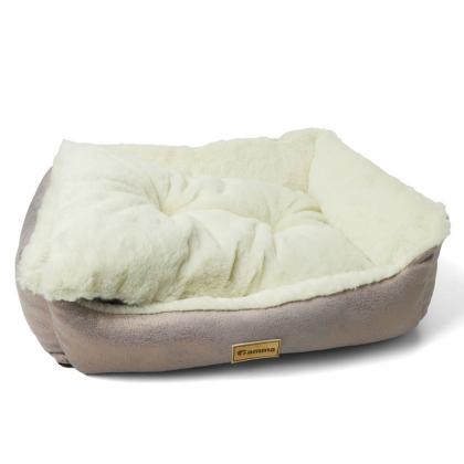 Лежанка прямоугольная "Снежана" M, 52*45*17см-1