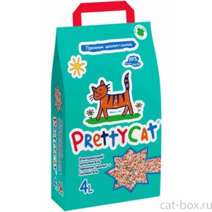 Наполнитель впитывающий для кошачьих туалетов "Premium" 4л-0