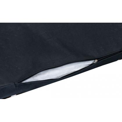 Лежанка прямоугольная ФЬЮЖЕН №2 с чехлом на молнии 75*50*h10см, зебра-1