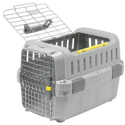 Переноска Odyssey Small с металлической дверцей, 52,4*35,8*36,2см (до 7кг) оливковая-1