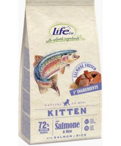 Корм для котят с лососем Lifecat Kitten Salmon